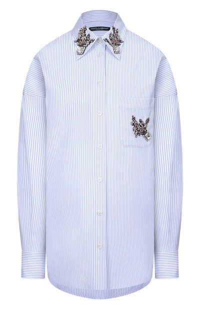 Женская хлопковая рубашка DOLCE & GABBANA, арт. F5U57Z/FR536