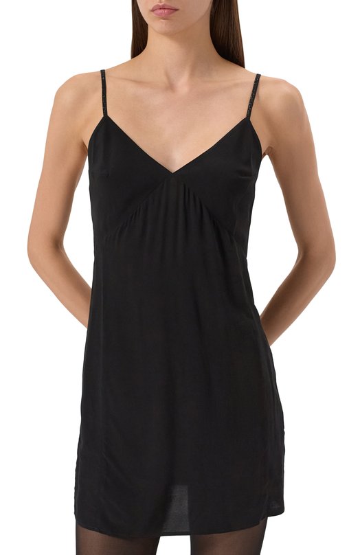 Платье из вискозы Zadig and Voltaire WWDR02530 Чёрный  WWDR02530 Фото 3