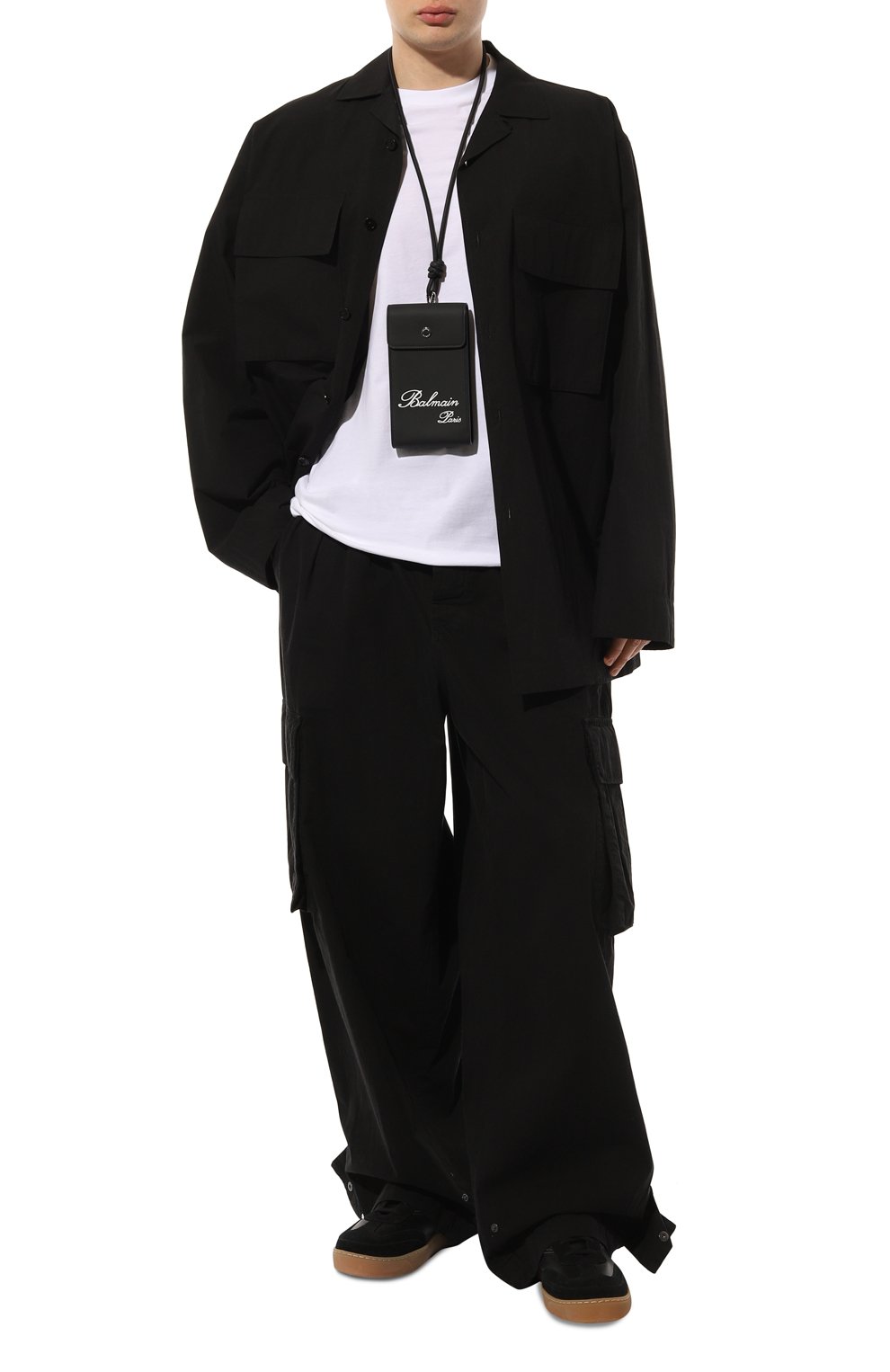 Сумка из экокожи BALMAIN, арт. CM1SB057/TGB0, фото 7