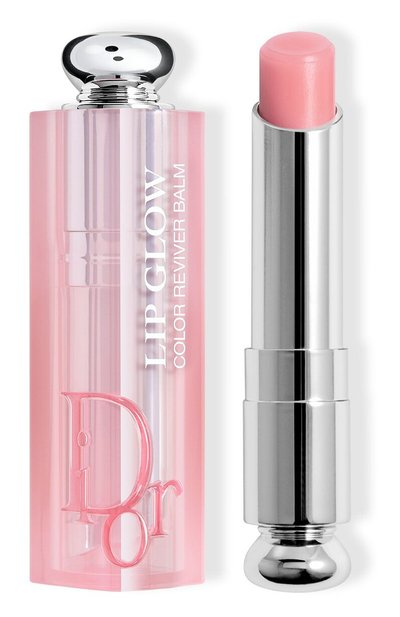 Бальзам для губ dior addict lip glow, оттенок 001 розовый (3.2g) DIOR, арт. C021400001, фото 1