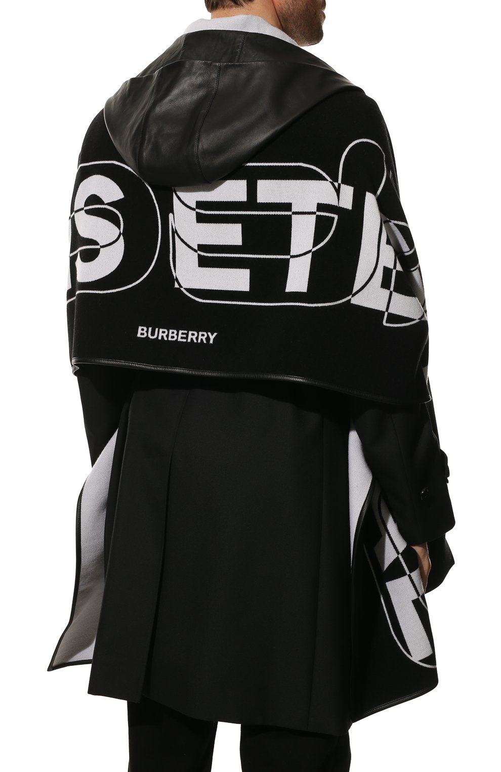 Шерстяная накидка BURBERRY, арт. 8049734, фото 4