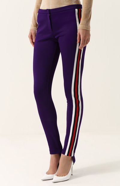 Брюки с контрастными лампасами и штрипками GUCCI, арт. 467527/X5R33, фото 3