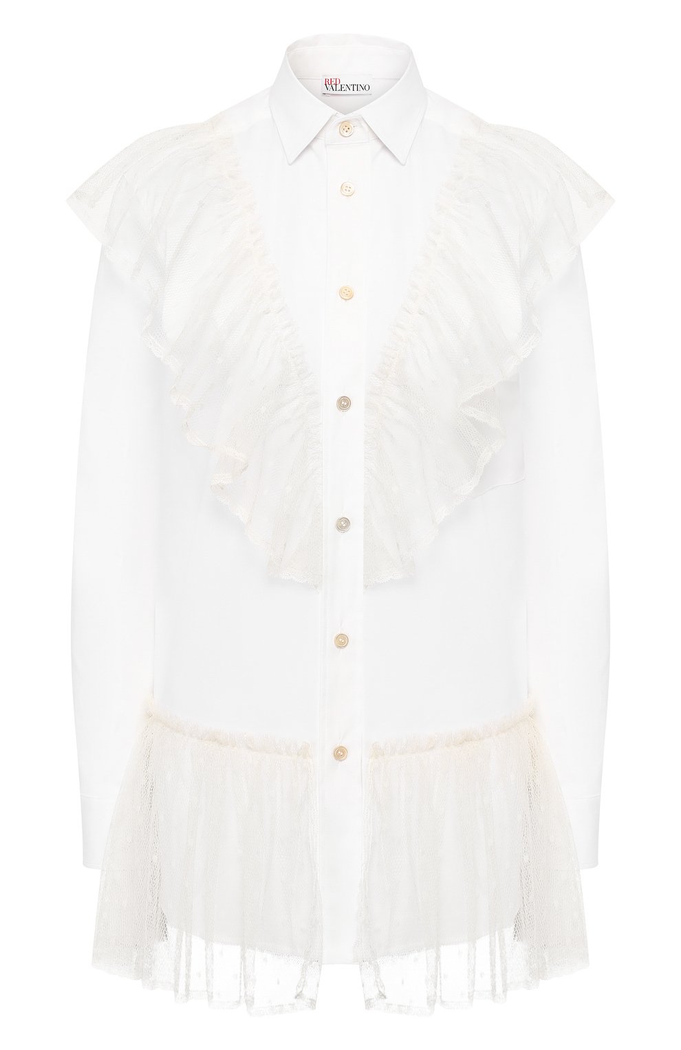 Хлоп ковая блузка REDVALENTINO, арт. TR0ABD20/50K, фото 1