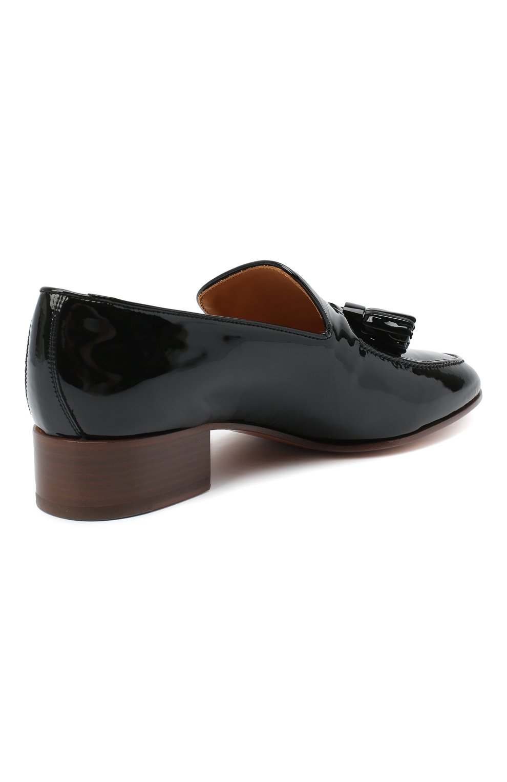 Кожаные лоферы pompon 40 LOEWE, арт. L815S07X01, фото 4