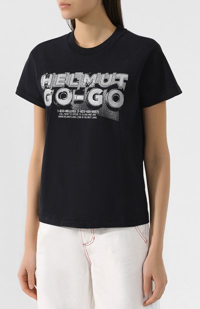 Хлопковая футболка HELMUT LANG, арт. J01DW513, фото 3