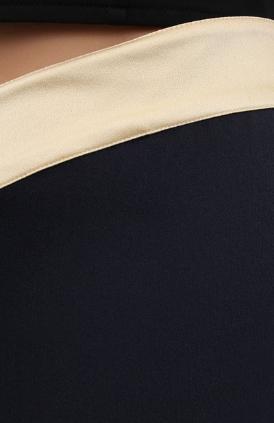 Шелковые брюки LANVIN темно-синего цвета по цене 99500 руб., арт. RW-TR0002-4324-E21, фото 5 Шелковые брюки LANVIN, арт. RW-TR0002-4324-E21, фото 5