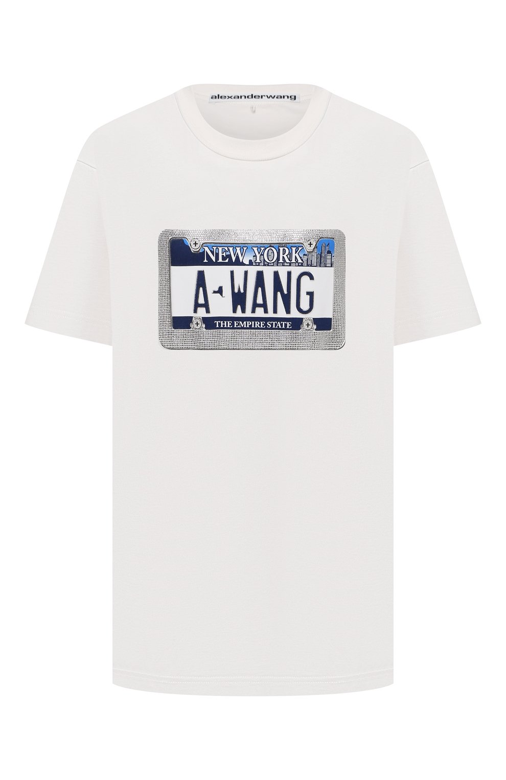 Хлопковая футболка ALEXANDER WANG, арт. UCC3211441, фото 1