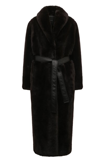 Женская шуба из экомеха PINKO, арт. 103824/A1ZM