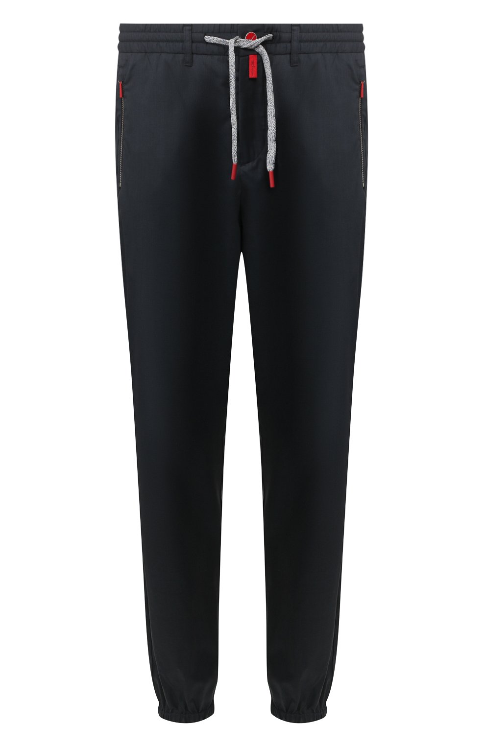 Джоггеры из смеси шерсти и шелка KITON, арт. UFPPZJ07S76, фото 1