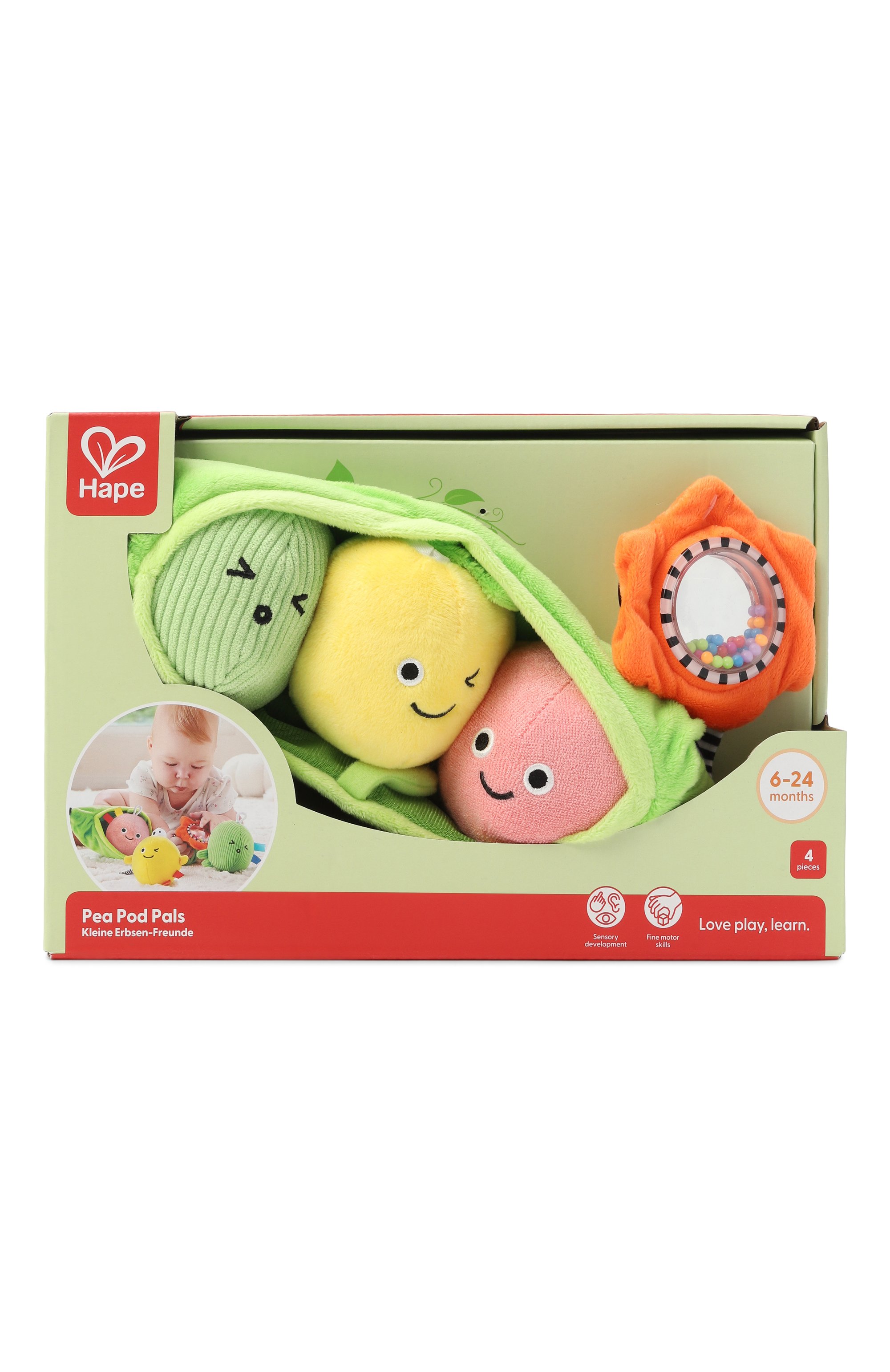 Подвесная игрушка друзья-горошины HAPE, арт. E0135_HP, фото 1