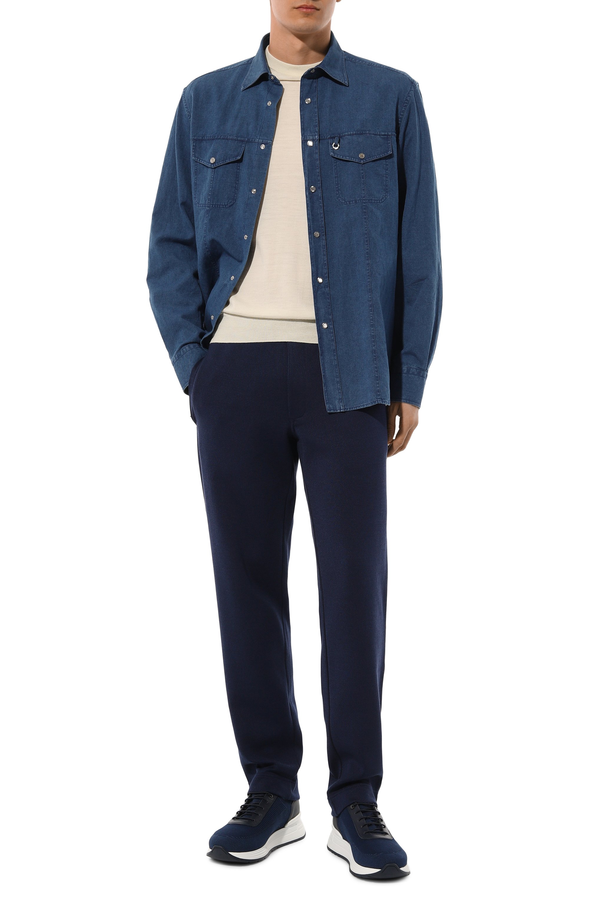 Брюки из шелка и хлопка STEFANO RICCI, арт. K616386P3D/F24125, фото 2