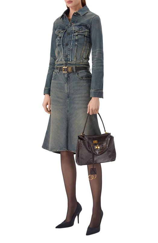 Сумка Rodeo small Balenciaga 789779/2AA5L Коричневый  789779/2AA5L Фото 3