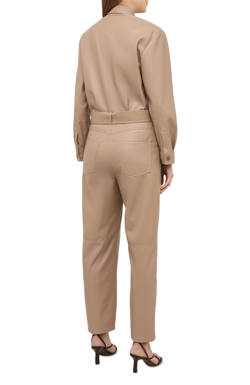 Комбинезон из экокожи NANUSHKA, арт. ASHT0N_SANDST0NE_VEGAN LEATHER, фото 4