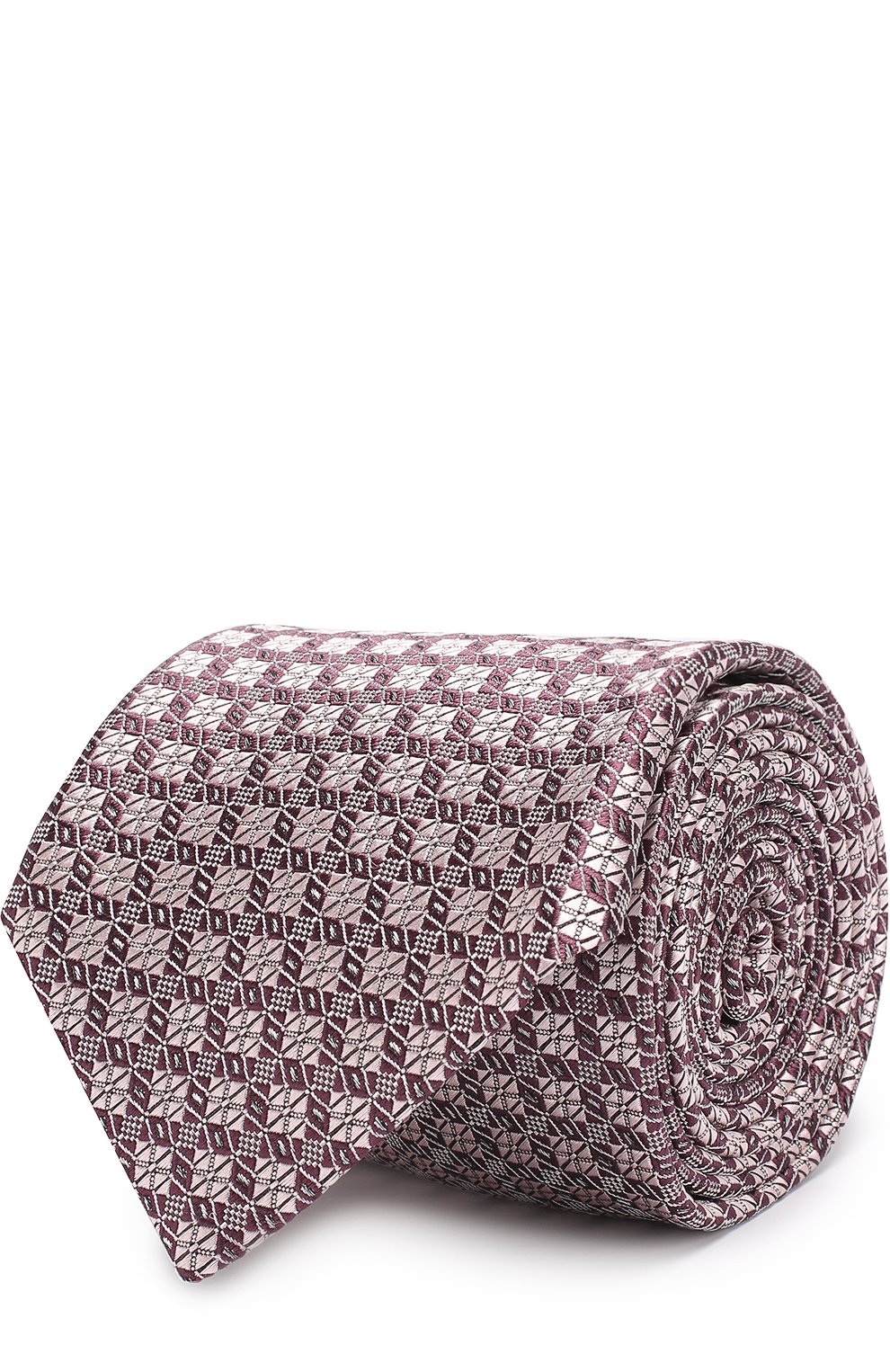 Шелковый галстук с узором BRIONI, арт. 061D/0640D, фото 1