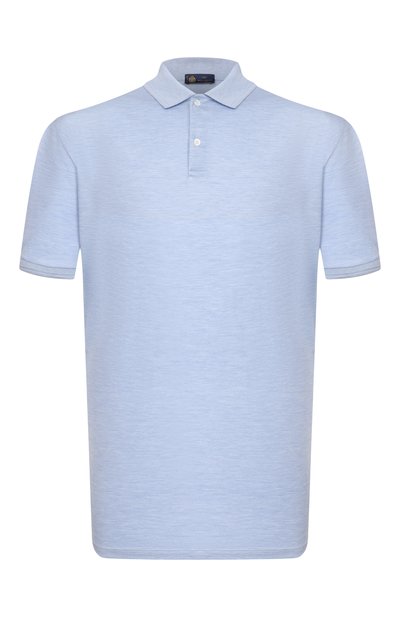 Мужское поло из шелка и хлопка PAUL&SHARK, арт. 25411208