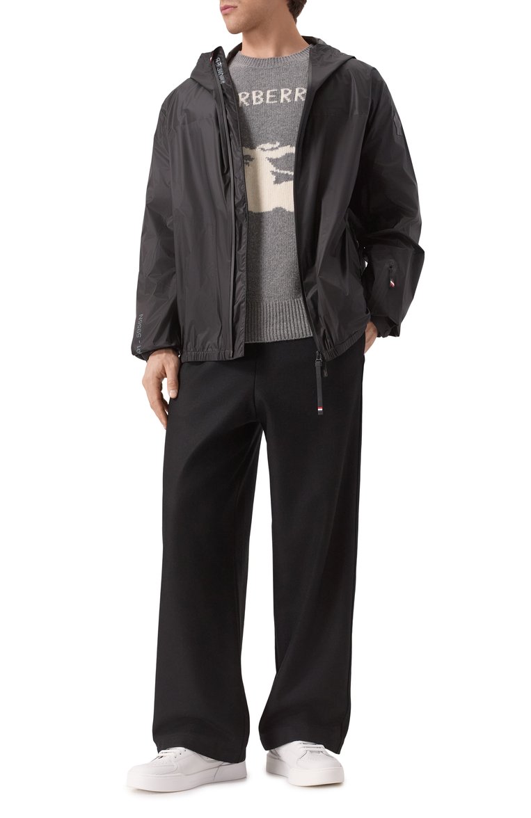 Мужская куртка fiernaz MONCLER GRENOBLE черного цвета, арт. 1B70310/5955N | Фото 2 (Рукава: Длинные; Длина (верхняя одежда): Короткие; Материал внешний: Синтетический материал; Кросс-КТ: Легкие; Стили: Кэжуэл; Автоматизация состава: Проставлено; Автоматизация ТО: Проставлено)