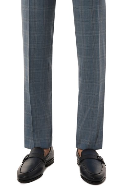 Кожаные лоферы carlos SANTONI, арт. MCNG18905SI9KMEM, фото 3