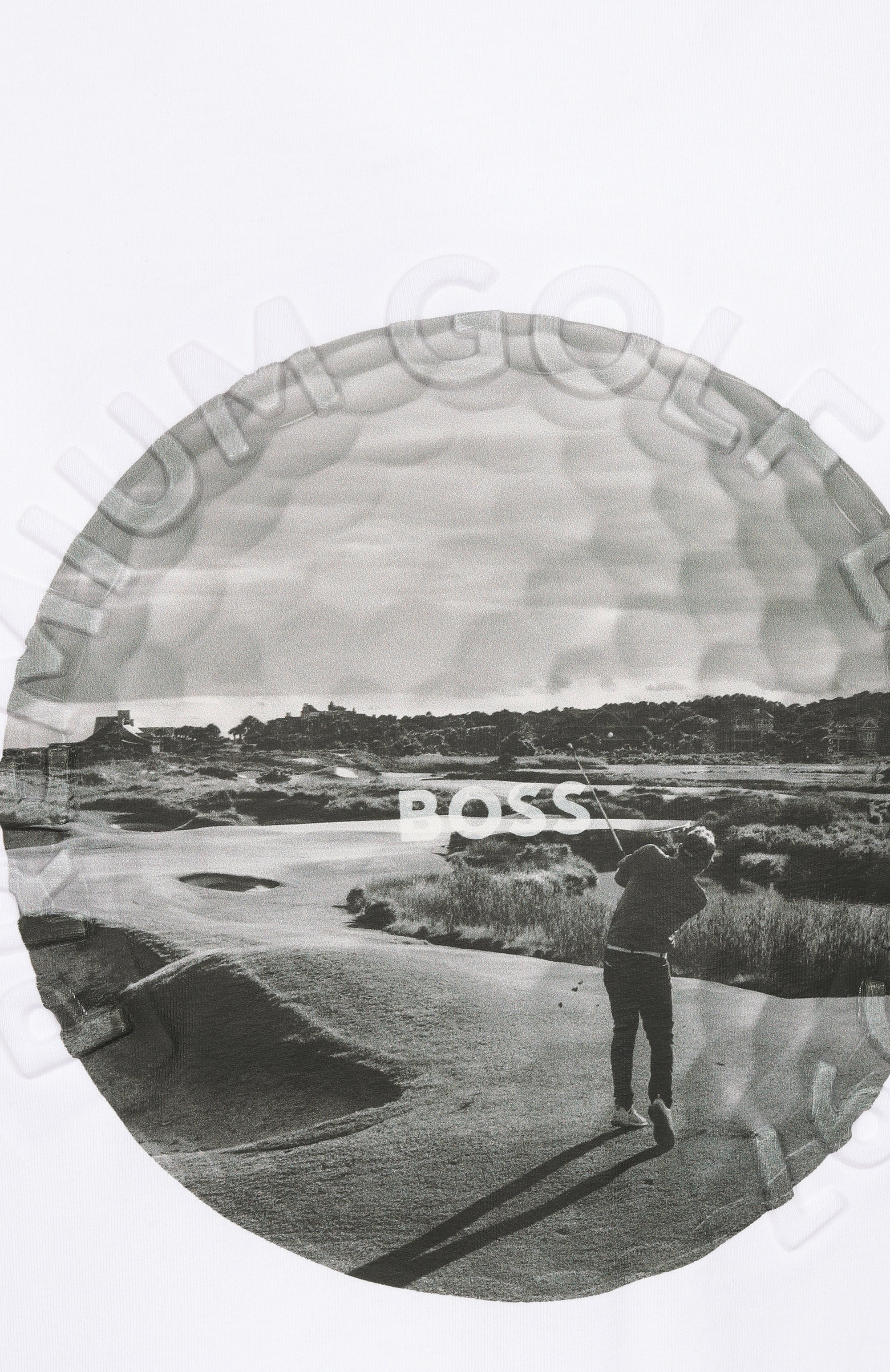 Хлопковая футболка BOSS GREEN, арт. 50537847, фото 6