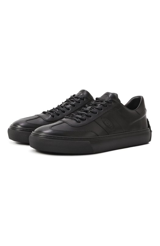 Кожаные кеды Tod’s XXM03E0GC50S96 Чёрный XXM03E0GC50S96