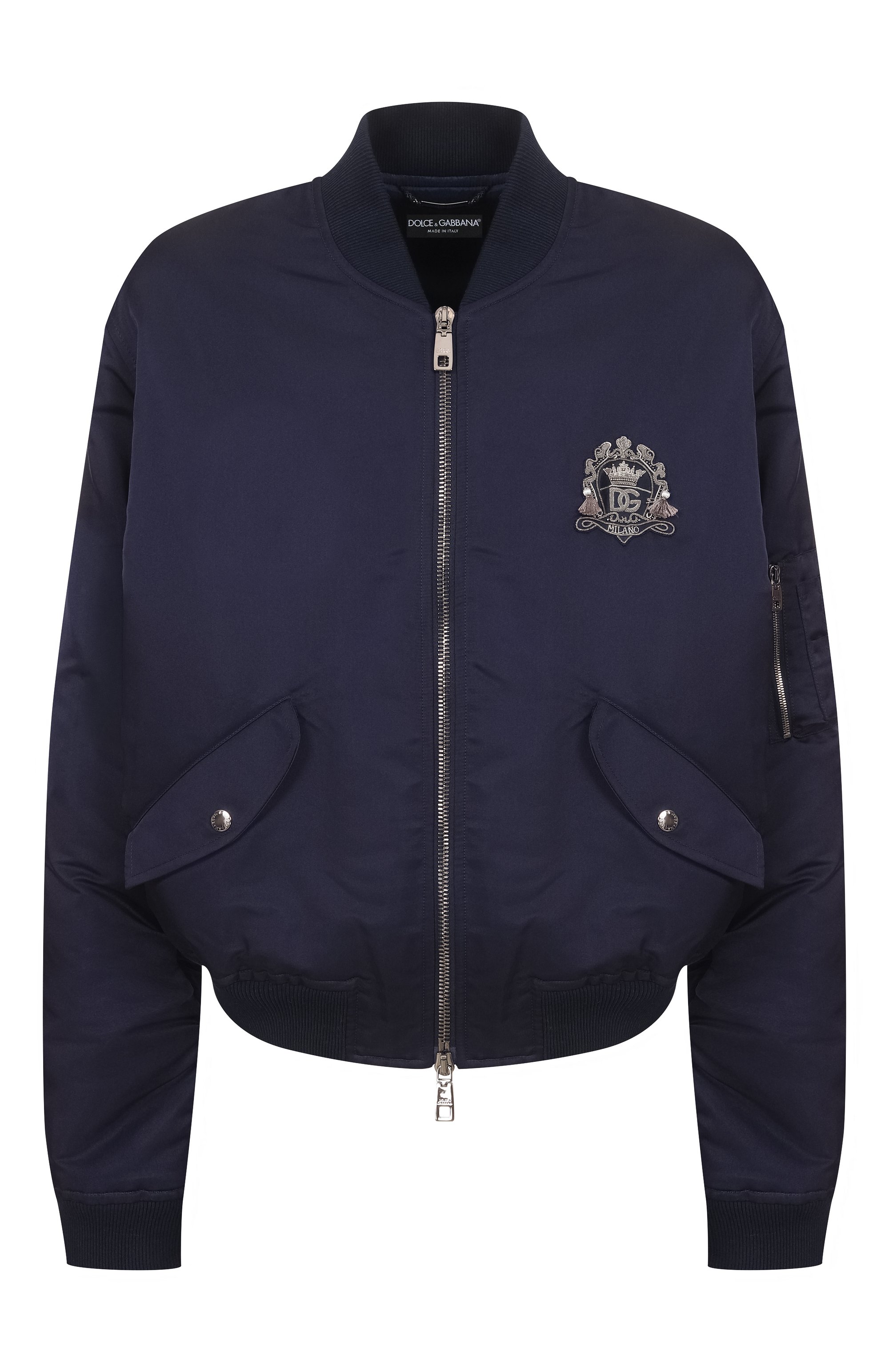 Шелковый бомбер DOLCE & GABBANA, арт. G9BBMZ/FU1JL, фото 1