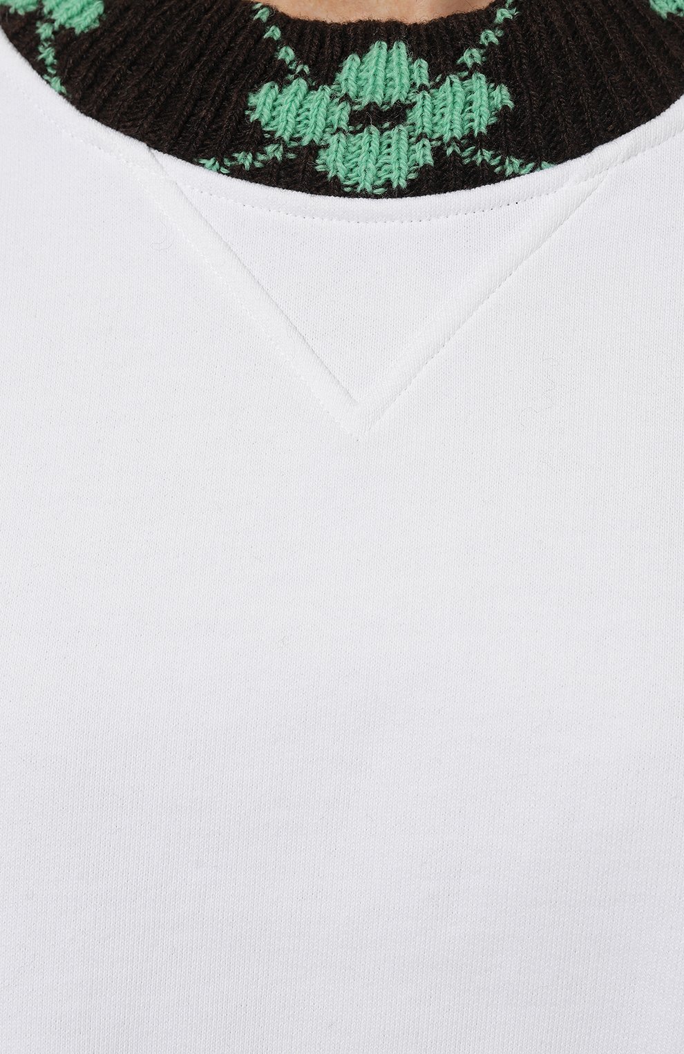 Хлопковый свитшот PRADA, арт. 135705-1T56-F0K2X-212, фото 5