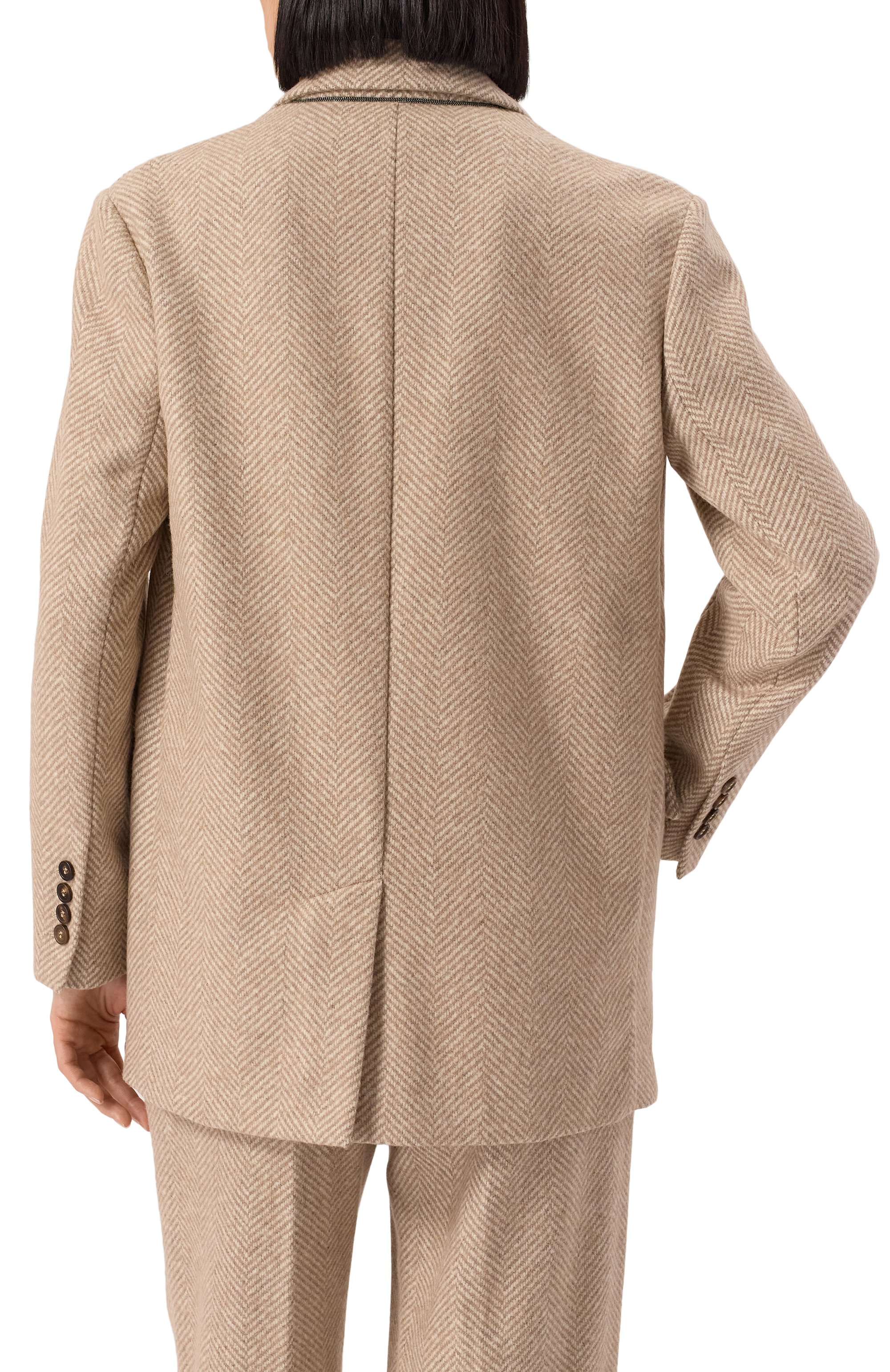 Шерстяной жакет BRUNELLO CUCINELLI, арт. MQ4742518, фото 4