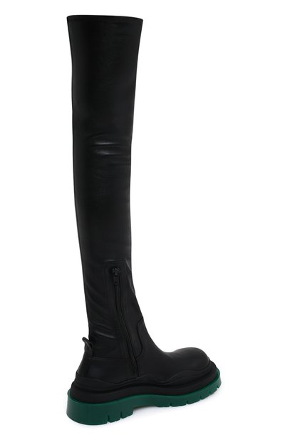 Кожаные ботфорты bv tire BOTTEGA VENETA, арт. 630303/VBP71, фото 4