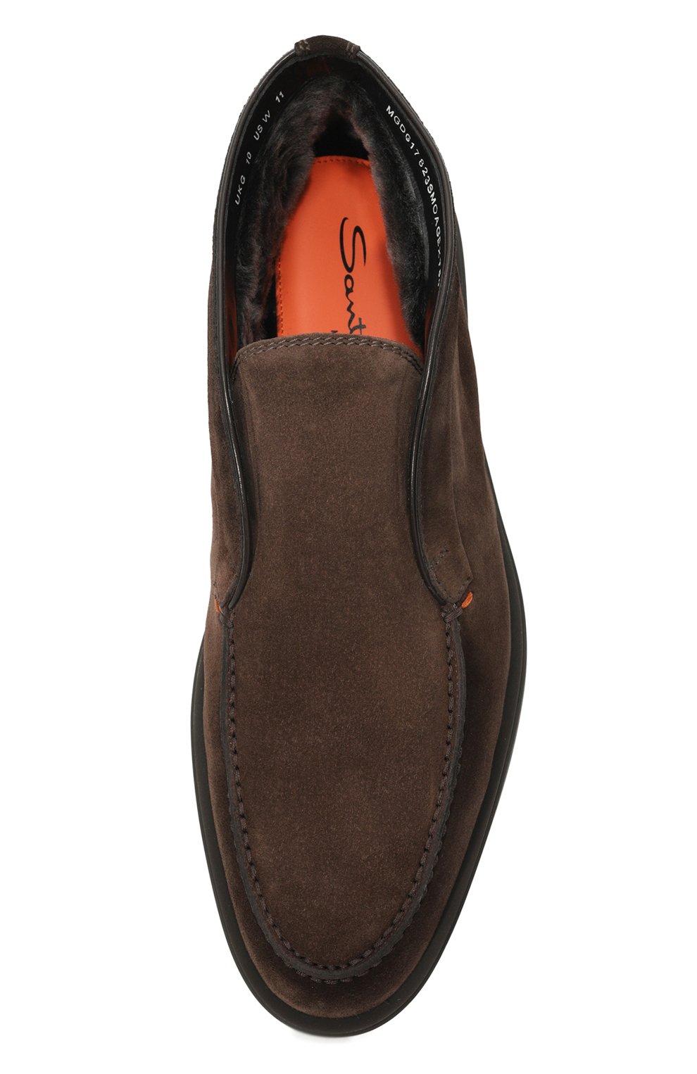 Замшевые ботинки detroit SANTONI, арт. MGDG17823SM0AGEXG76, фото 6