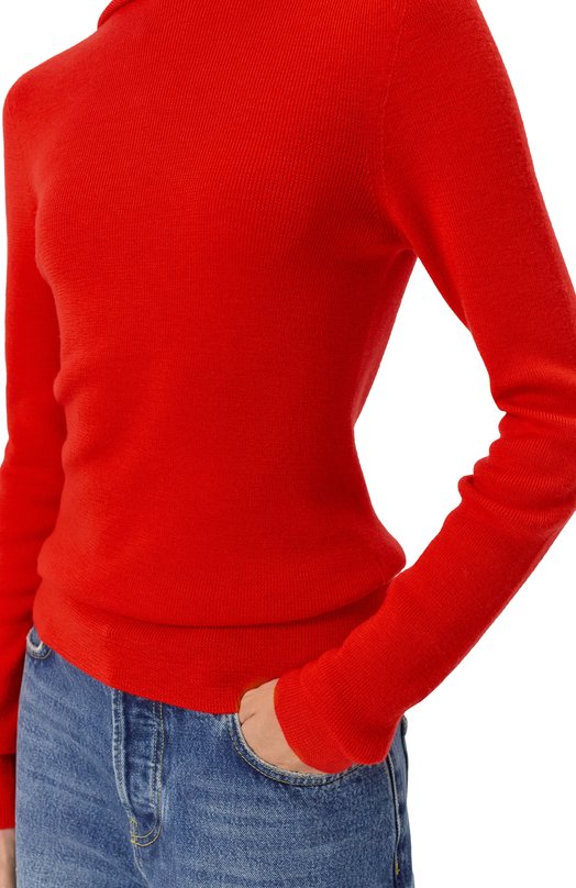 Шерстяное худи Lesyanebo LN08H-011_CHI Красный  LN08H-011_CHI Фото 5