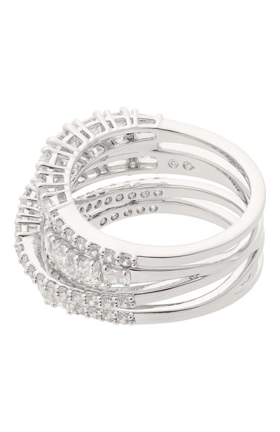 Кольцо hyperbola SWAROVSKI серебряного цвета по цене 29950 руб., арт. 5584654, фото 3 Кольцо hyperbola SWAROVSKI, арт. 5584654, фото 3