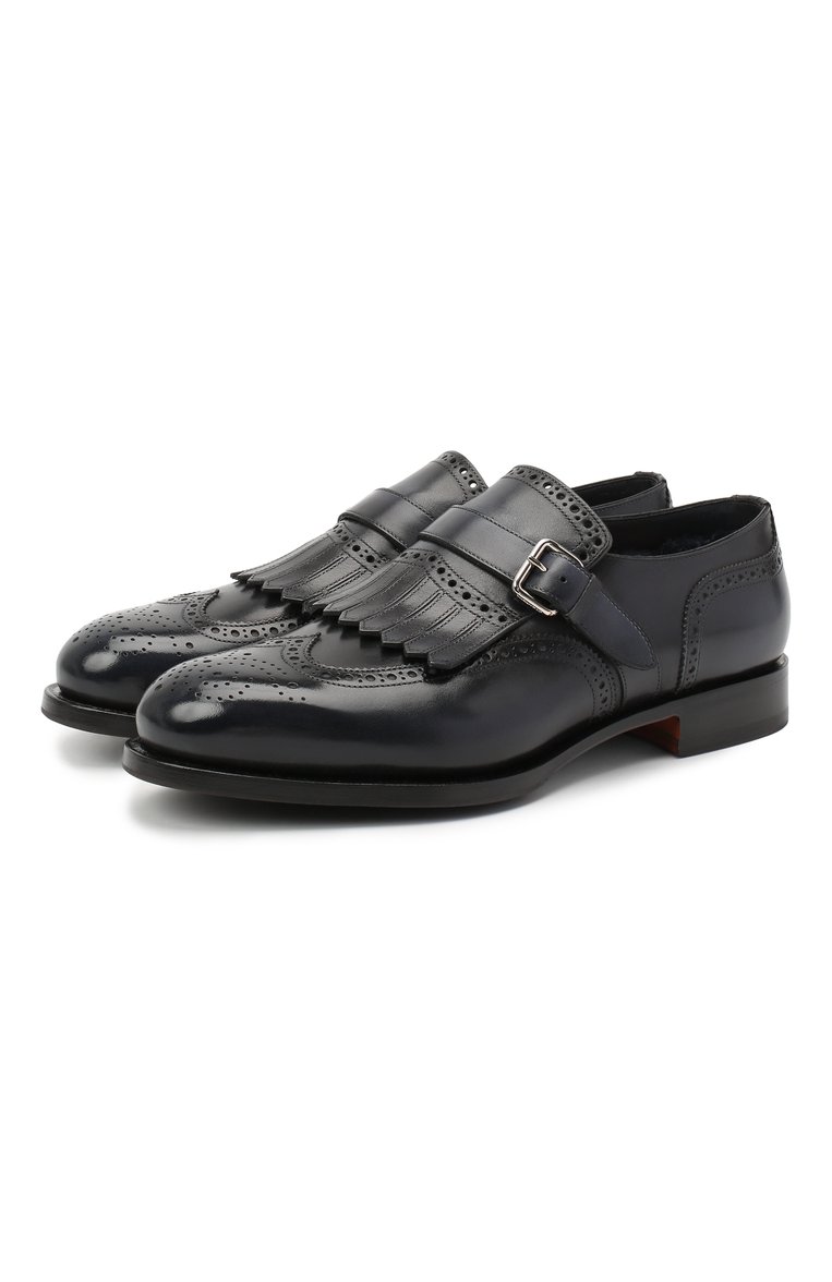 Кожаные монки SANTONI, арт. MCCG13976MJ3YNGCU59, фото 1