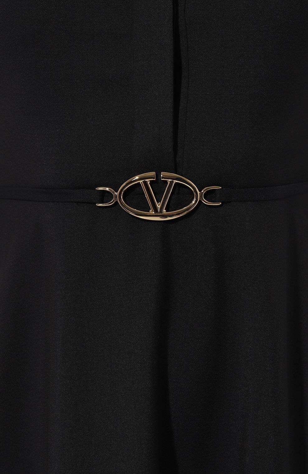 Шерстяное платье VALENTINO темно-синего цвета по цене 384000 руб., арт. 5B3VA9D12QB, фото 5 Шерстяное платье VALENTINO, арт. 5B3VA9D12QB, фото 5