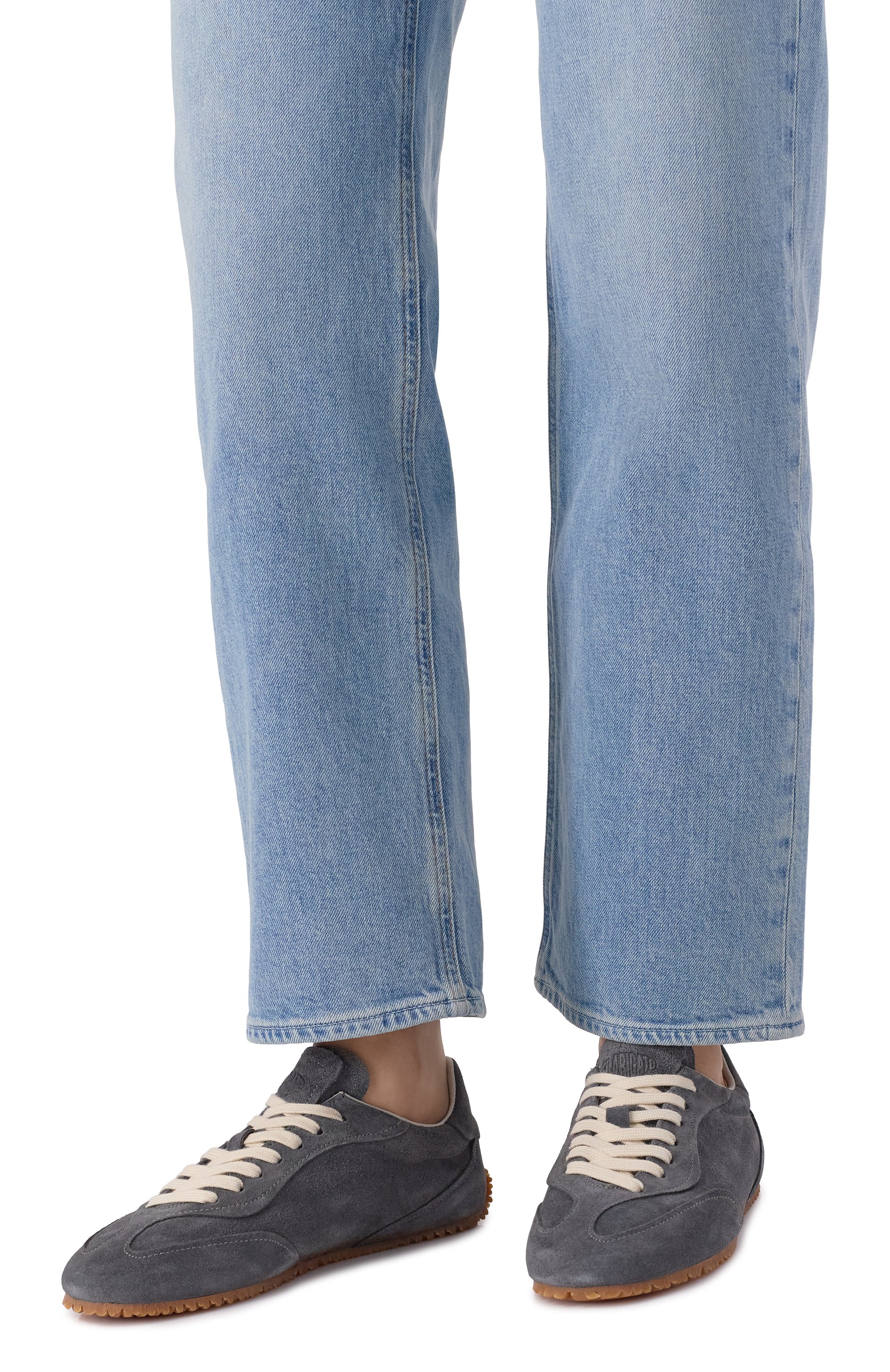 Замшевые кроссовки daze runner AXEL ARIGATO темно-серого цвета по цене 31000 руб., арт. F3536004, фото 2 Замшевые кроссовки daze runner AXEL ARIGATO, арт. F3536004, фото 2