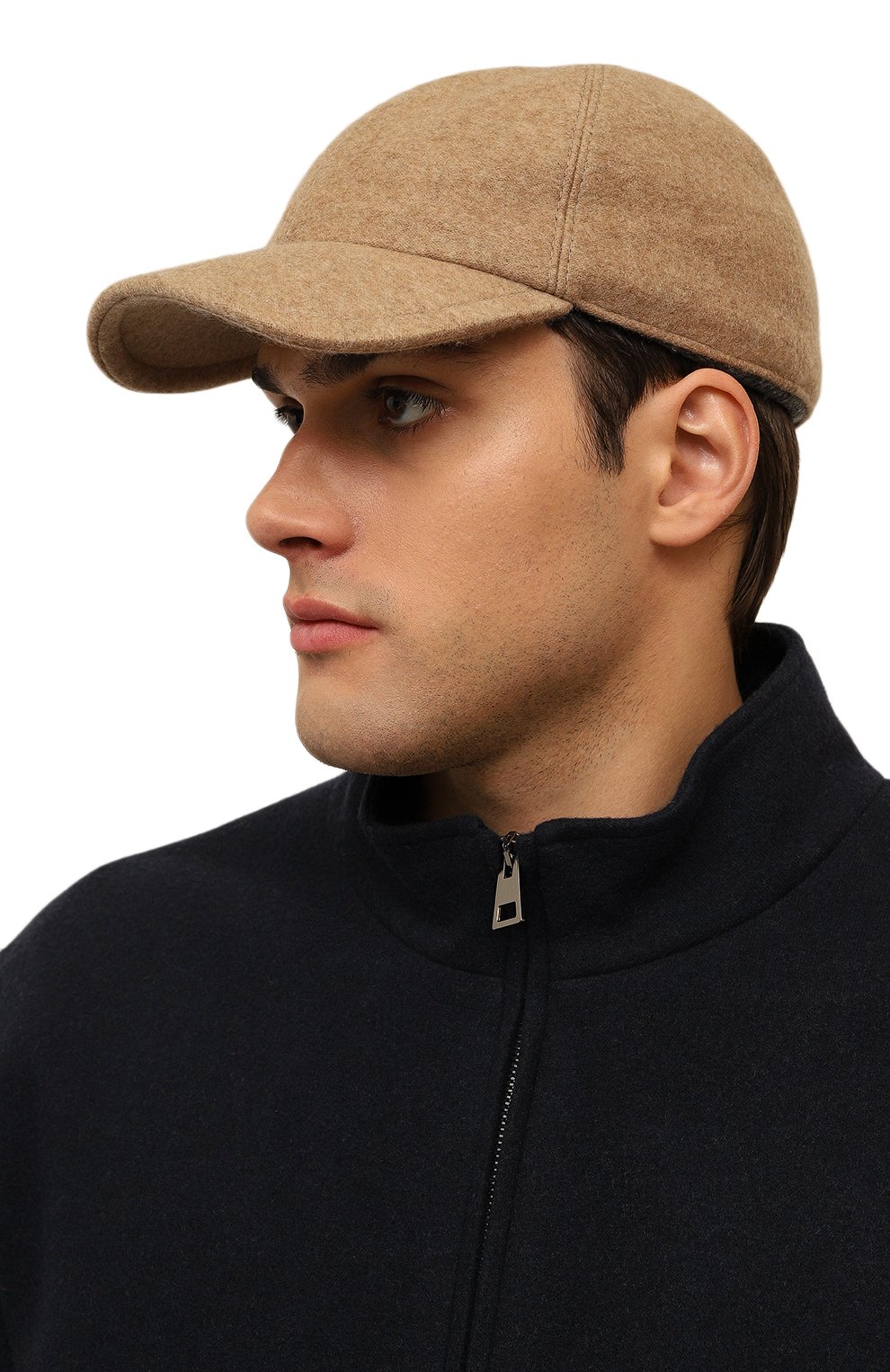 Кашемировая бейсболка FEDELI, арт. 7UI00806, фото 2