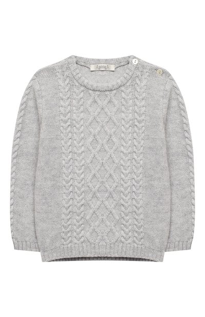 Комплект из пуловера и брюк BABY T серого цвета по цене 12400 руб., арт. 20AI160C/18M-3A, фото 2 Комплект из пуловера и брюк BABY T, арт. 20AI160C/18M-3A, фото 2