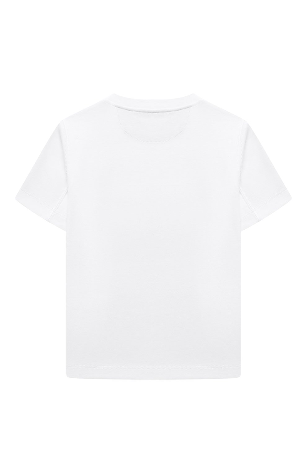 Хлопковая футболка BRUNELLO CUCINELLI белого цвета по цене 20950 руб., арт. B0B13T149A, фото 2 Хлопковая футболка BRUNELLO CUCINELLI, арт. B0B13T149A, фото 2