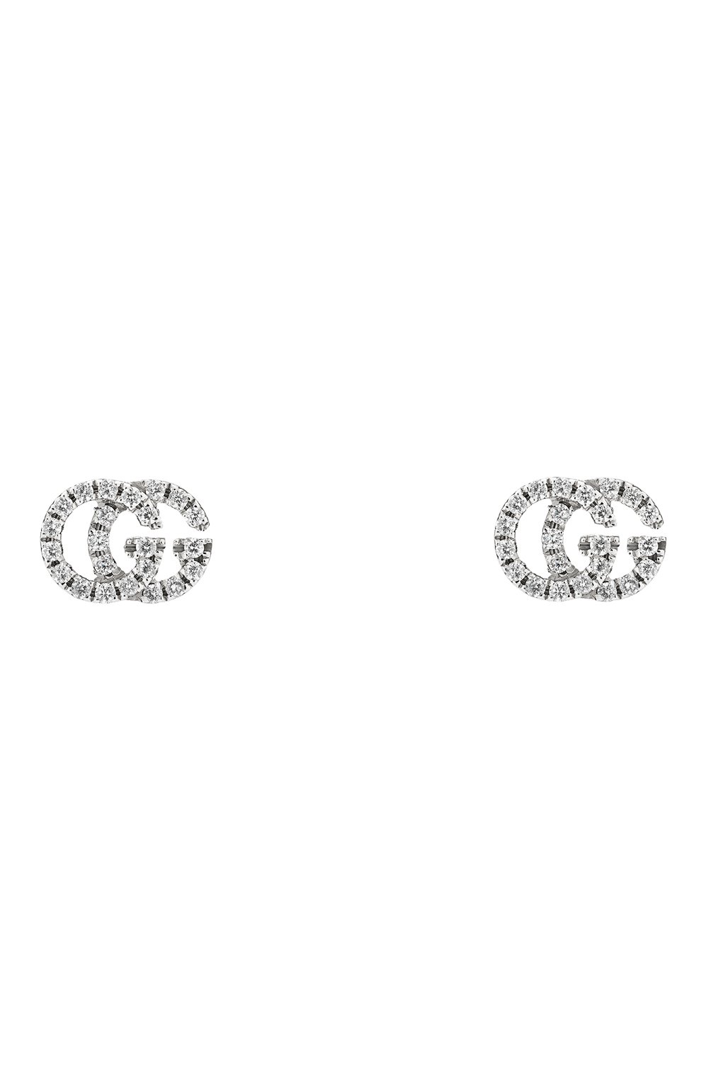 Серьги GUCCI бесцветного цвета по цене 266500 руб., арт. YBD481678001, фото 1 Серьги GUCCI, арт. YBD481678001, фото 1