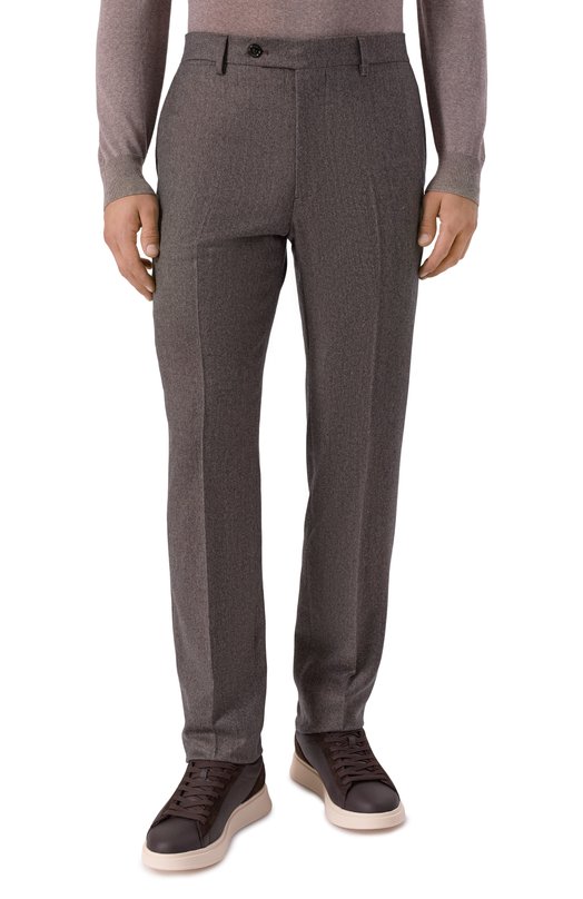 Шерстяные брюки Berwich VULCAN0 195/RD5470 Коричневый  VULCAN0 195/RD5470 Фото 3