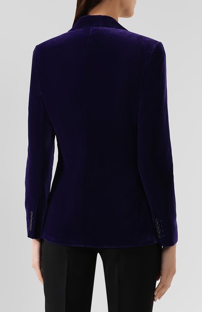 Бархатный жакет RALPH LAUREN, арт. 290777409, фото 4