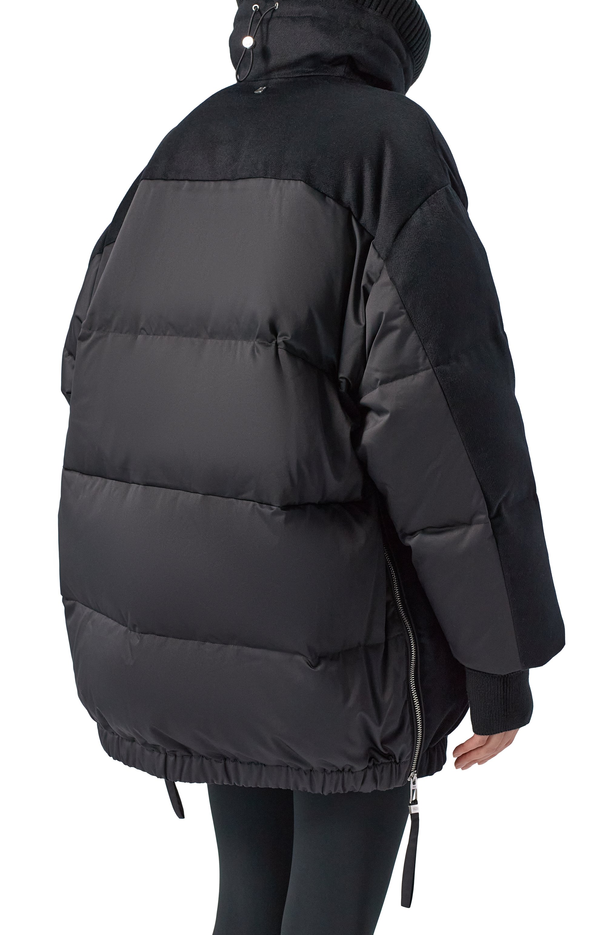 Комбинированный пуховик DUNO, арт. BLANCA/PRAT0 MESTRE, фото 4