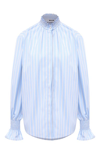 Женская хлопковая рубашка MSGM, арт. 2943MDE01 207602