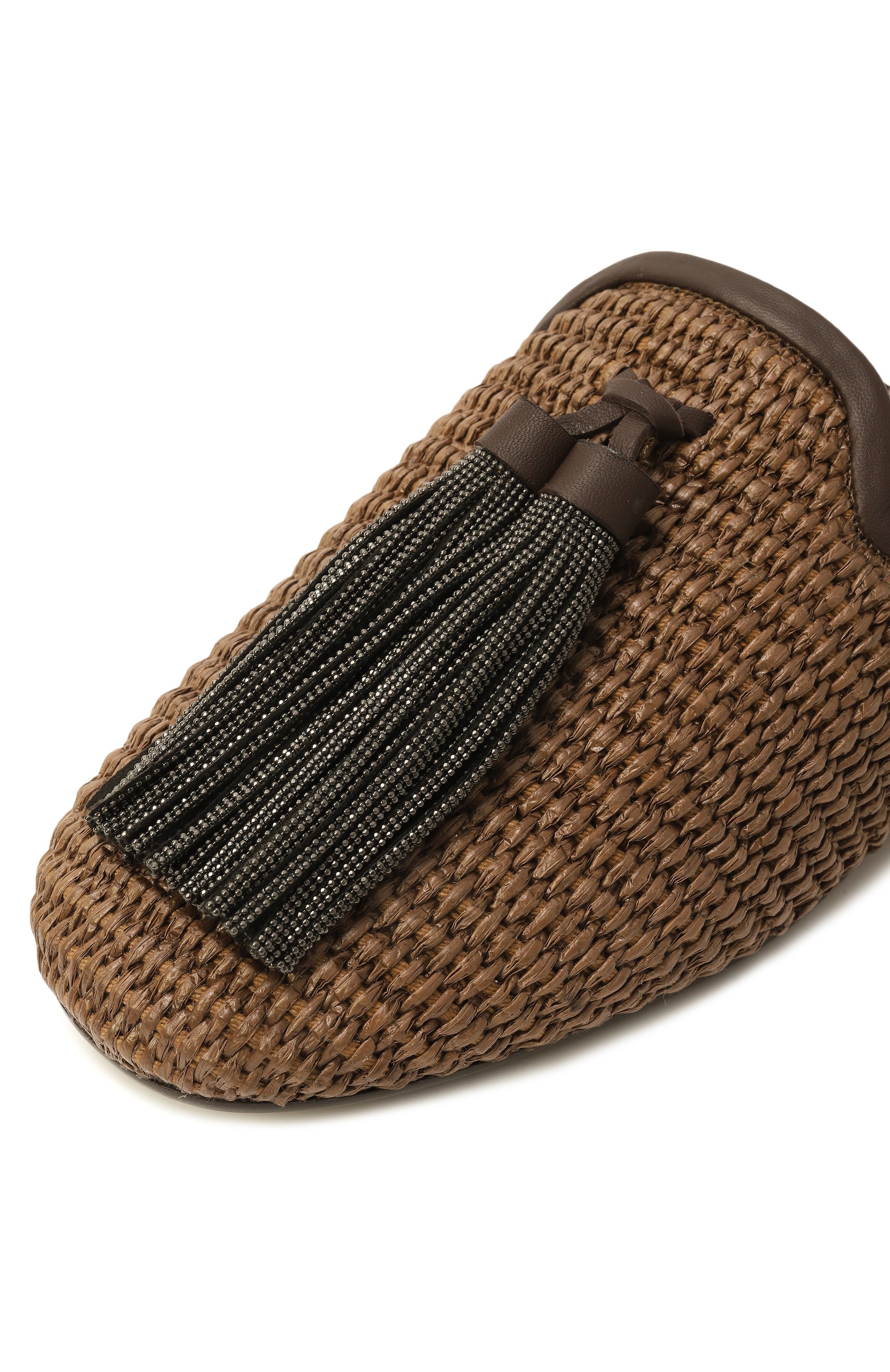 Текстильные сабо BRUNELLO CUCINELLI, арт. MZ39C2938, фото 7