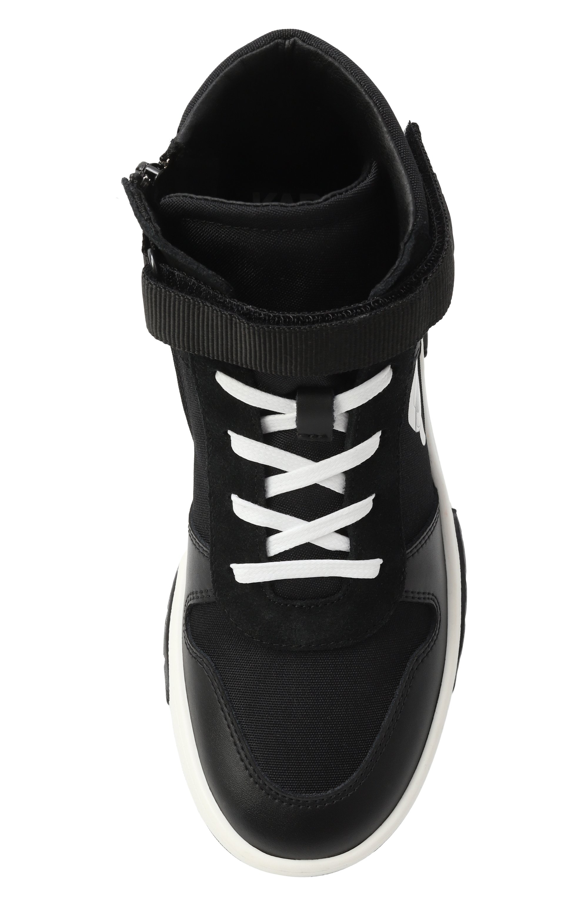 Комбинированные кеды KARL LAGERFELD KIDS, арт. Z30318/36-41, фото 4