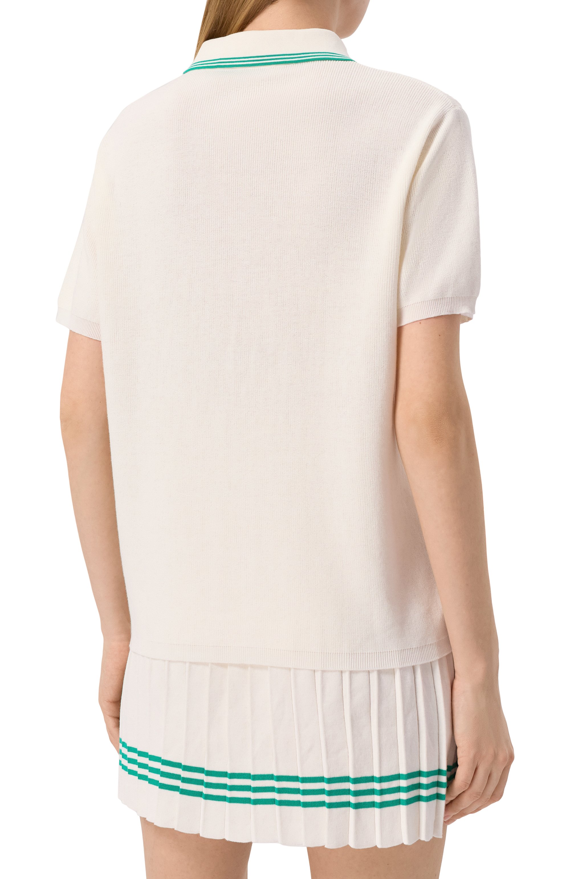 Хлопковое поло ADDICTED кремового цвета по цене 22200 руб., арт. TC2502.686-719, фото 4 Хлопковое поло ADDICTED, арт. TC2502.686-719, фото 4