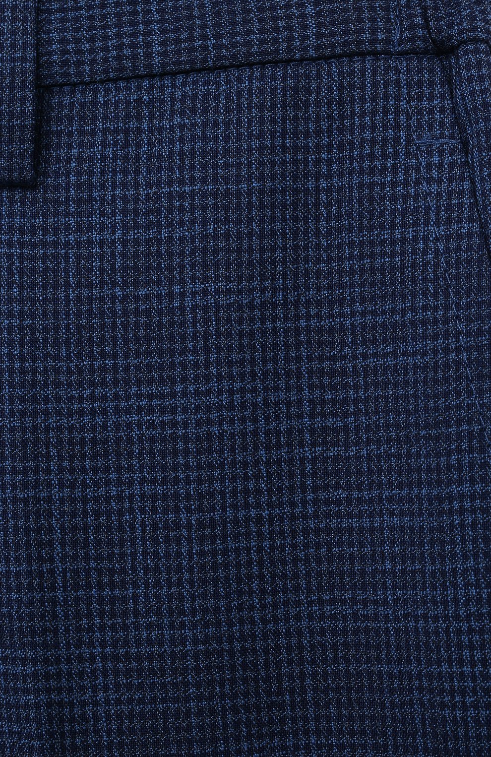 Шерстяные брюки STEFANO RICCI JUNIOR синего цвета по цене 75900 руб., арт. YT80000016/BI76HC, фото 3 Шерстяные брюки STEFANO RICCI JUNIOR, арт. YT80000016/BI76HC, фото 3