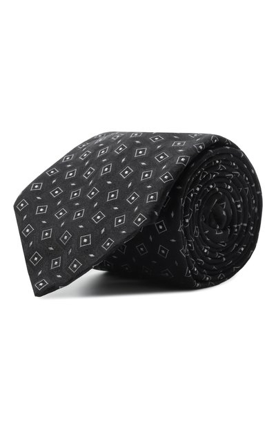 Мужской шелковый галстук GIORGIO ARMANI, арт. GM000800/TE16587