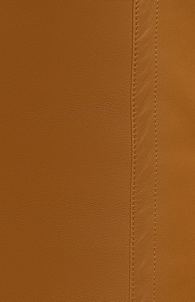 Кожаная юбка SAINT LAURENT, арт. 635199/YCDJ2, фото 5