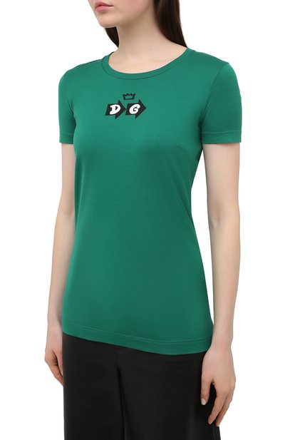 Хлопковая футболка DOLCE & GABBANA, арт. F8L99T/FI75D, фото 3