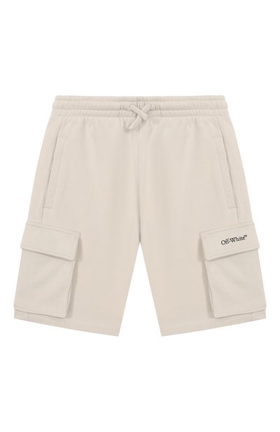 Хлопковые шорты-карго OFF-WHITE, арт. 0BCI005S25FLE001/4-12, фото 1