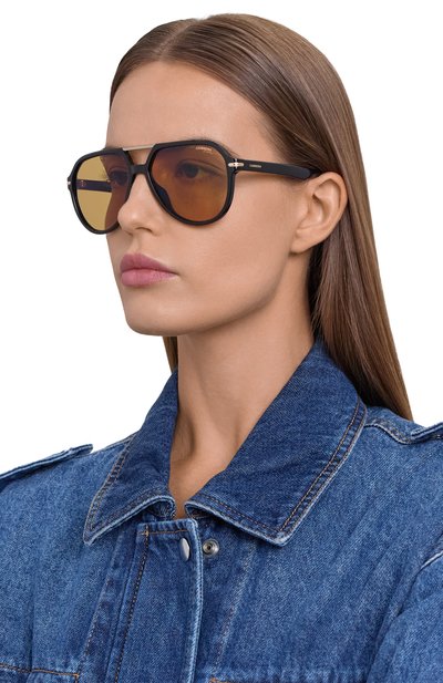 Солнцезащитные очки CARRERA желтого цвета по цене 19600 руб., арт. CARRERA 315 71C, фото 3 Солнцезащитные очки CARRERA, арт. CARRERA 315 71C, фото 3